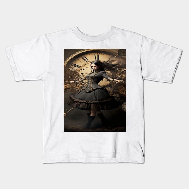 wednesday addams Kids T-Shirt by FA_Store